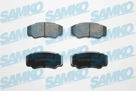 5SP885 Колодки гальм зад DUCATO/BOXER 02> SAMKO підбір по vin на Brocar
