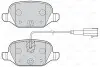 302141 Гальмівні колодки дискові ABARTH/FIAT/LANCIA 500/Panda/Ypsilon/Idea &quot;0,9-1,6 &quot;R &quot;04&gt;&gt; VALEO підбір по vin на Brocar