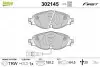 302145 Тормозные колодки дисковые VAG A3/Q2/TT/Octavia/Golf/Passat/Tiguan &quot;1,0-2,0 &quot;F &quot;12&gt;&gt; VALEO підбір по vin на Brocar