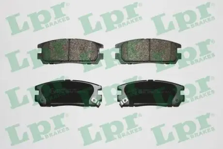05P524 Комплект тормозных колодок, дисковый тормоз LPR 05P524 LPR подбор по vin на Brocar