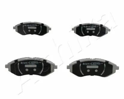 50W0007 Гальмівні колодки дискові перед. Chevrolet Aveo/Daewoo Kalos 02- ASHIKA підбір по vin на Brocar