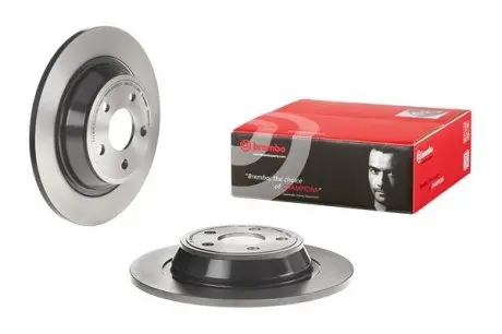 08N25741 Тормозной диск Brembo Painted disk BREMBO подбор по vin на Brocar