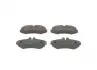 0986494451 Комплект тормозных колодок, дисковый тормоз BOSCH підбір по vin на Brocar