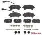 P61130 Гальмівні колодки (набір) BREMBO підбір по vin на Brocar