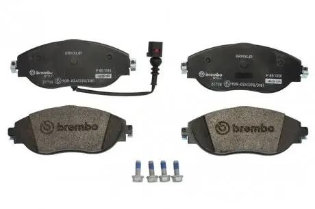 P85131X Гальмівні колодки, тюнінг BREMBO підбір по vin на Brocar