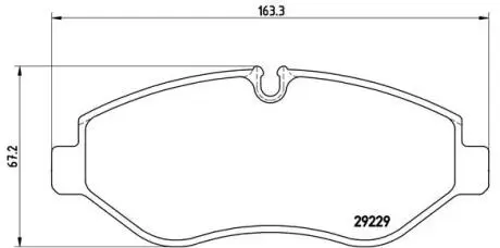 PA6026 Гальмівні колодки дискові BREMBO підбір по vin на Brocar