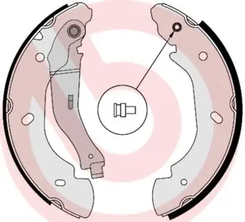 S24538 Гальмівні колодки (набір) BREMBO підбір по vin на Brocar