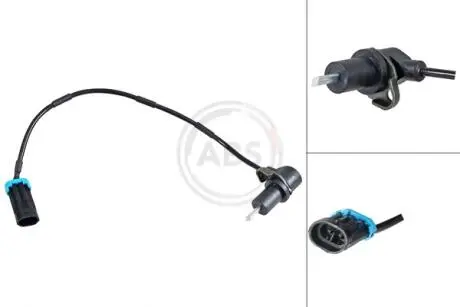 31589 CZUJNIK ABS CHEVROLET REZZO 05- PT A.B.S. подбор по vin на Brocar