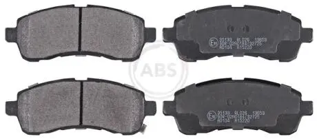 35139 KLOCKI HAMULC. MAZDA 2 07-15 PRZÓD A.B.S. підбір по vin на Brocar