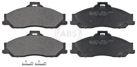 37193 Комплект тормозных колодок, дисковый тормоз A.B.S. подбор по vin на Brocar