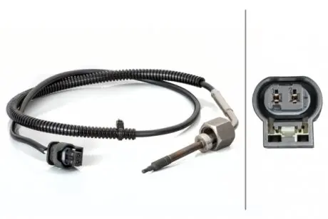 6PT014494471 Датчик температур вихл. газов HELLA подбор по vin на Brocar