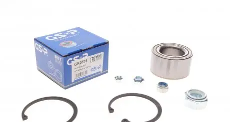 GK0575 Подшипник ступицы (передней) VW Passat/Audi 80/90 74-88 (39x68x37) (к-кт) GSP підбір по vin на Brocar