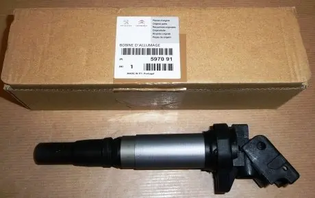 597091 Катушка зажигания Peugeot 308/Citroen C4/C5/BMW 3 (F30/F80) N13/N20/N55 08- PEUGEOT/CITROEN подбор по vin на Brocar