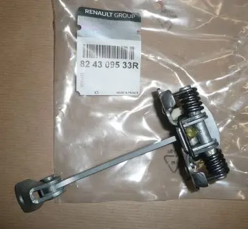 824309533R Обмежувач дверей зад лев (мет) 824309533R RENAULT RENAULT підбір по vin на Brocar