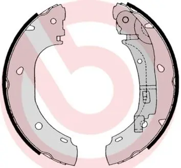 S23525 Гальмівні колодки (набір) BREMBO підбір по vin на Brocar