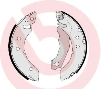 S24536 Комплект тормозных колодок BREMBO подбор по vin на Brocar