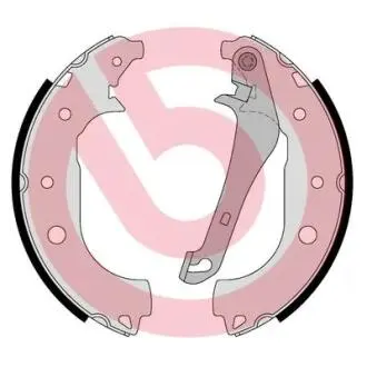 S24552 Гальмівні колодки барабанні BREMBO підбір по vin на Brocar
