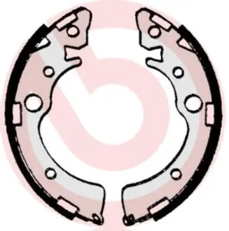 S28509 Тормозные колодки барабанные BREMBO подбор по vin на Brocar