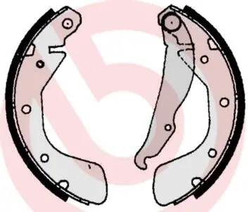 S59513 Тормозные колодки барабанные Brembo BREMBO підбір по vin на Brocar