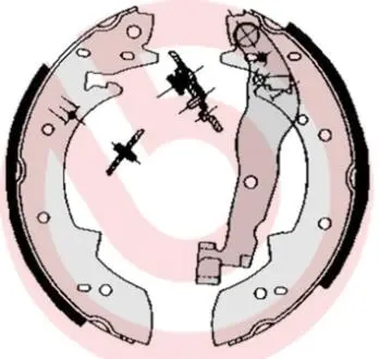 S68511 Комплект тормозных колодок BREMBO подбор по vin на Brocar