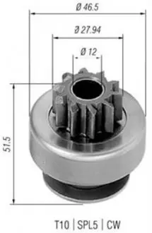 AMB0424 Бендикс Aveo 1.6 Magneti Marelli MAGNETI MARELLI підбір по vin на Brocar