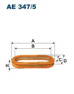 AE3475 Фільтр повітряний FILTRON підбір по vin на Brocar