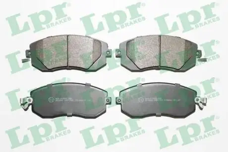 05P1729 Комплект тормозных колодок, дисковый тормоз LPR подбор по vin на Brocar