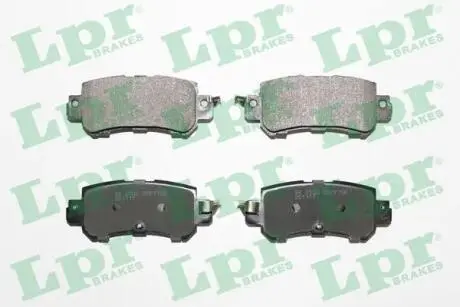 05P1756 Тормозные колодки дисковые LPR подбор по vin на Brocar
