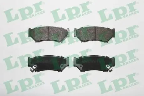 05P396 Гальмівні колодки, дискове гальмо (набір) LPR підбір по vin на Brocar