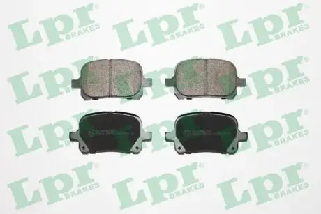 05P712 Тормозные колодки LPR подбор по vin на Brocar