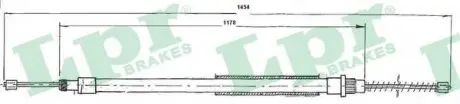 C0623B Тросик стояночного тормоза LPR подбор по vin на Brocar