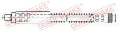 32977 Гальмівний шланг QUICK BRAKE підбір по vin на Brocar