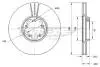 TX7096 TARCZA HAMULC. FORD TRANSIT 00-06 TOMEX підбір по vin на Brocar