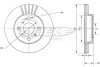 TX7097 TARCZA HAMULC. TOYOTA YARIS 99-05 TOMEX підбір по vin на Brocar