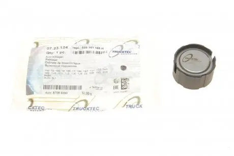 0723124 Підшипник вижимний VW 1.9D/SDI Caddy II/Golf II/III TRUCKTEC підбір по vin на Brocar