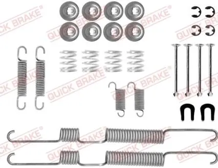 1050730 Комплектующие, тормозная колодка QUICK BRAKE подбор по vin на Brocar