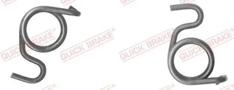 1130511 Пружинка ручника Ford Scorpio/Sierra 1.6-2.9 82-98 QUICK BRAKE підбір по vin на Brocar