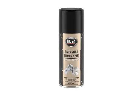 W121 Мастило White Grease PTFE (400ml) K2 підбір по vin на Brocar
