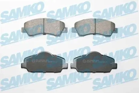 5SP1770 Тормозные колодки дисковые перед. Citroen C-Elysee 12-/Peugeot 308 13- SAMKO подбор по vin на Brocar