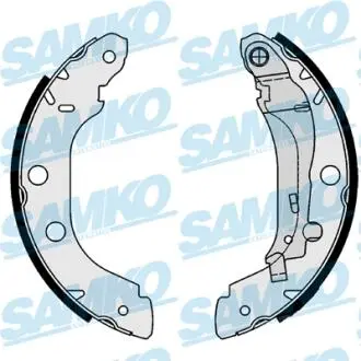87340 Колодки тормозов зад KANGOO 97> (228x42)(Bdx) SAMKO подбор по vin на Brocar