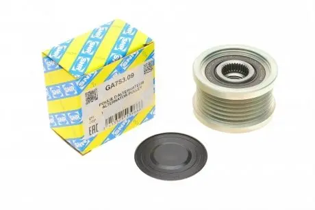 GA75309 Шків генератора Opel Astra J 1.4-1.6 09-15 SNR NTN підбір по vin на Brocar