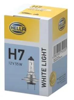 8GH223498131 Лампа розжарювання, H7 12V 55W PX26d WL 4200K White Light HELLA підбір по vin на Brocar