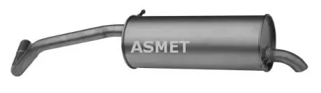 21016 Глушник вихлопних газів кінцевий ASMET підбір по vin на Brocar