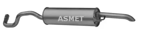 21014 Глушник вихлопних газів кінцевий ASMET підбір по vin на Brocar