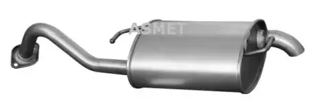 20036 Глушник вихлопних газів кінцевий ASMET підбір по vin на Brocar