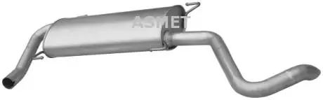 09096 Глушник вихлопних газів кінцевий ASMET підбір по vin на Brocar