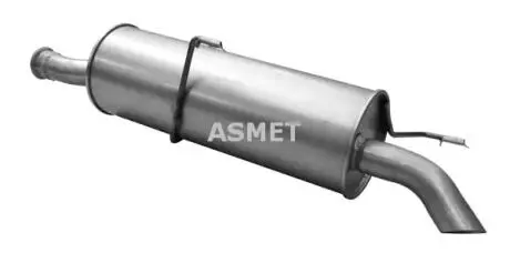 08015 Глушник вихлопних газів кінцевий ASMET підбір по vin на Brocar