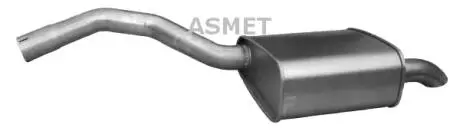 07159 Глушник вихлопних газів кінцевий ASMET підбір по vin на Brocar