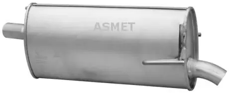 05185 Глушник вихлопних газів кінцевий ASMET підбір по vin на Brocar