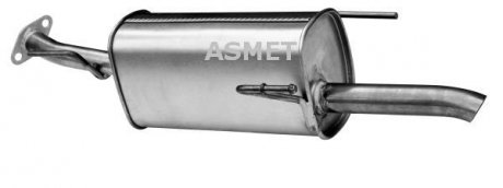 05162 Глушитель выхлопных газов конечный ASMET підбір по vin на Brocar